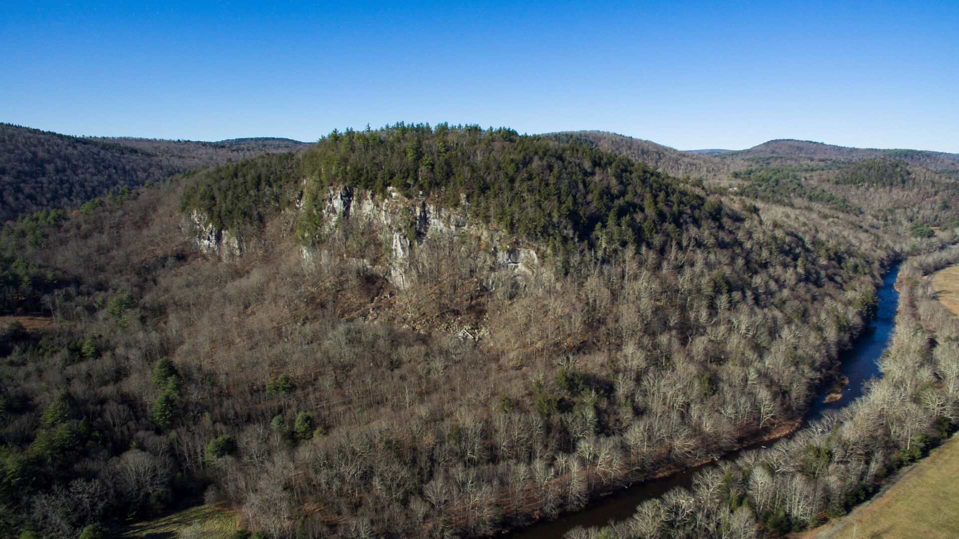 Hanging Rock in Sandisfield